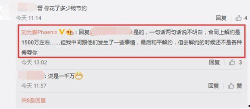 刘允澈最新爆料,揭秘娱乐圈惊人内幕